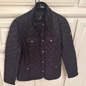 Women's Quilted Navy Jacket